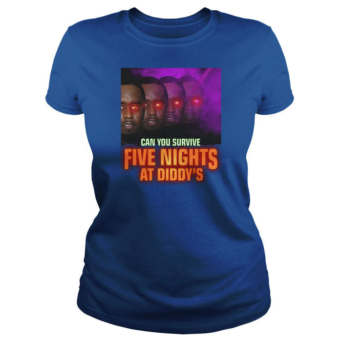 Classic Ladies Tee / Royal Blue / S