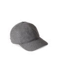 Veronica Beard Flannel Baseball Cap - Heather Grey