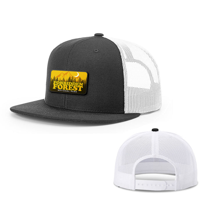 Snapback Flatbill / Black and White / One Size