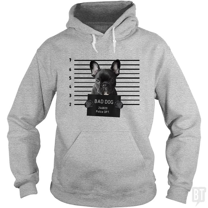 French Bulldog Prison Hoodie