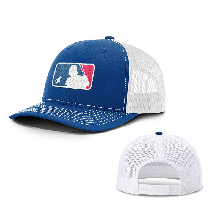 Snapback Trucker / Royal Blue and White / One Size