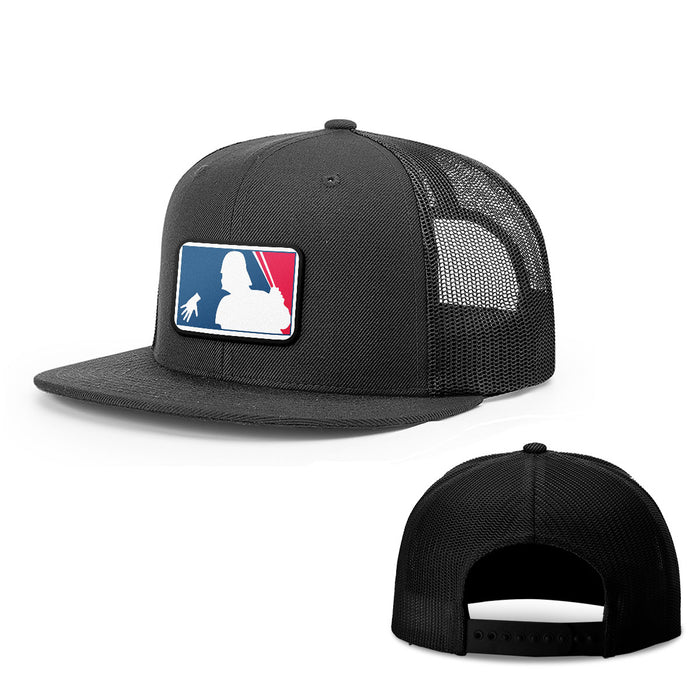Snapback Flatbill / Full Black / One Size