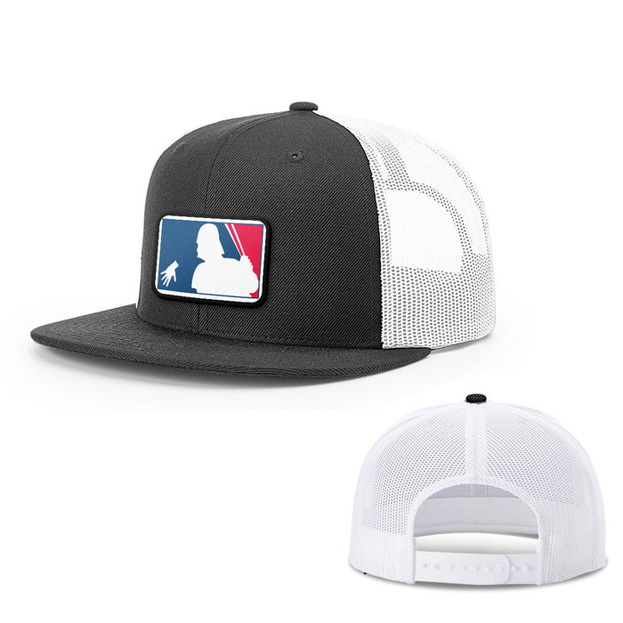 Snapback Flatbill / Black and White / One Size