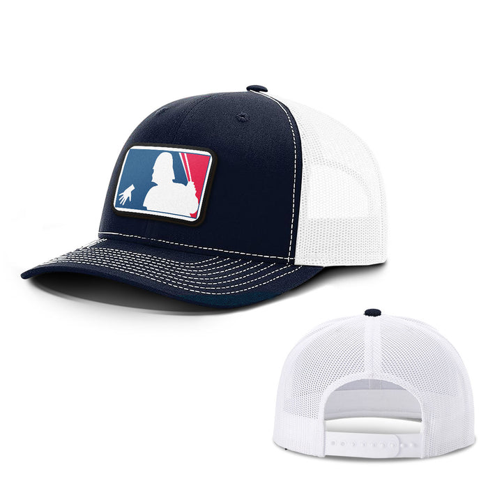 Snapback Trucker / Navy and White / One Size