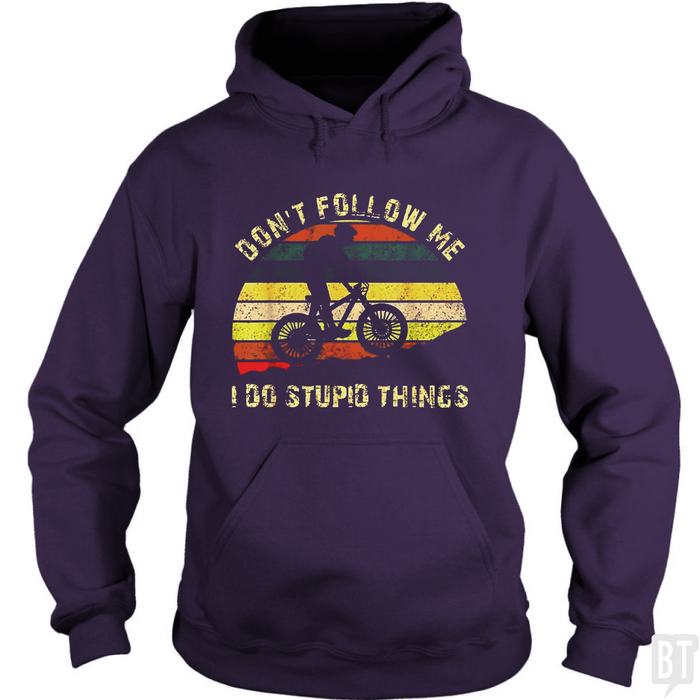 Funny Mountain Bike Hoodie