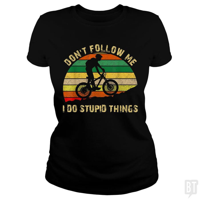Funny Mountain Bike - BustedTees.com