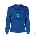 Funny Science Joke Long Sleeve