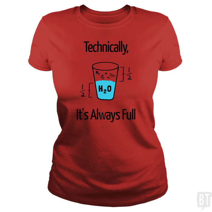 Classic Ladies Tee / Red / S