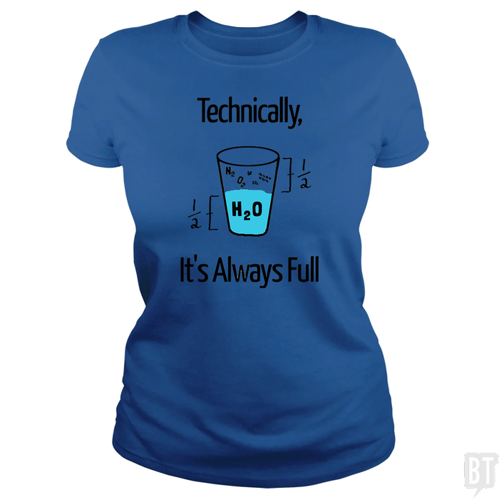 Classic Ladies Tee / Royal Blue / S