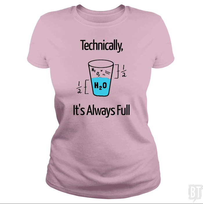 Classic Ladies Tee / Light Pink / S