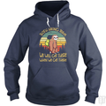 Funny Sloth Hiking Team Hoodie