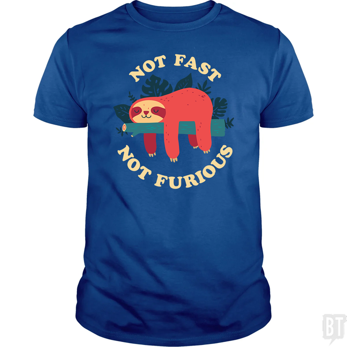 Funny Sloth Not Fast Not Furious