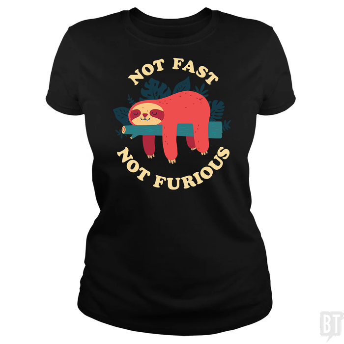 Funny Sloth Not Fast Not Furious