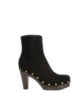 Veronica Beard Gavi Clog Ankle Boot - Black