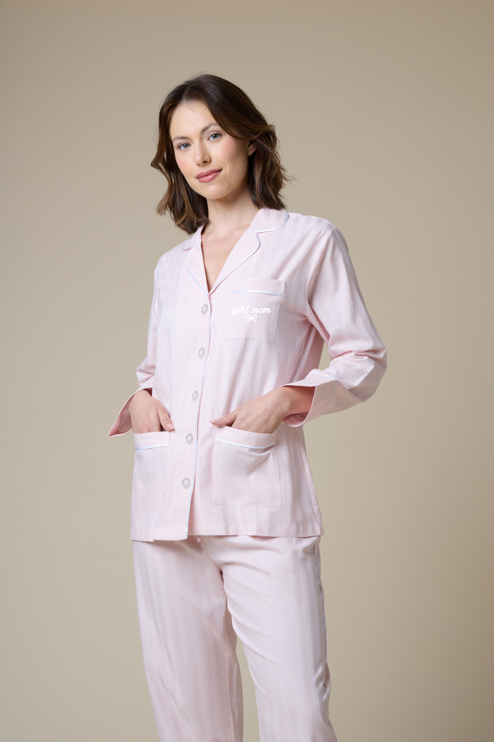 Girl Mom Pajama Set | Premium Cotton