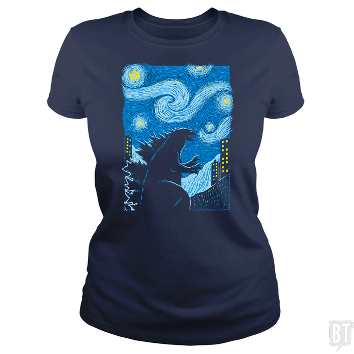Classic Ladies Tee / Navy Blue / M