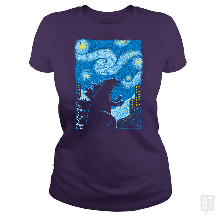 Classic Ladies Tee / Purple / S