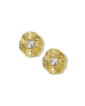 Veronica Beard Gold Floral Earring Gold
