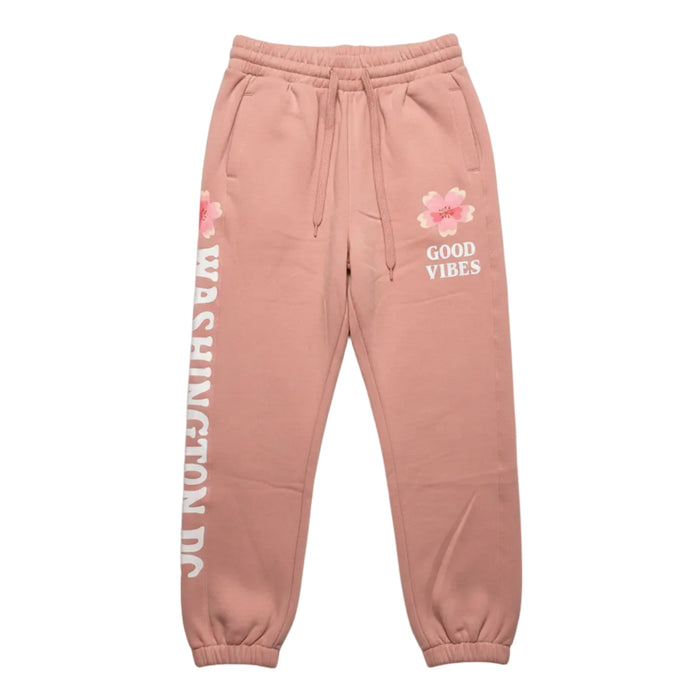 Good Vibes Sweatpants Antique Rose