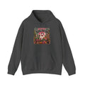 Halloween Garden Hoodie — Spooky Pumpkin & Skeletons Autumn Sweatshirt