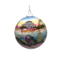 Hand Painted DC Landmarks Glass Ornament