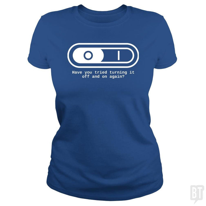 Classic Ladies Tee / Royal Blue / S