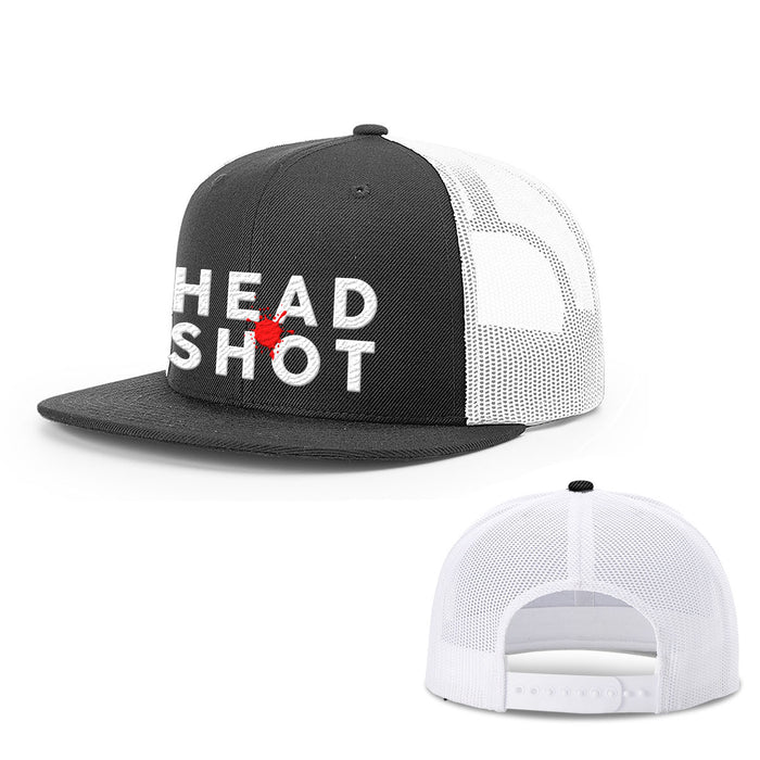 Snapback Flatbill / Black and White / One Size