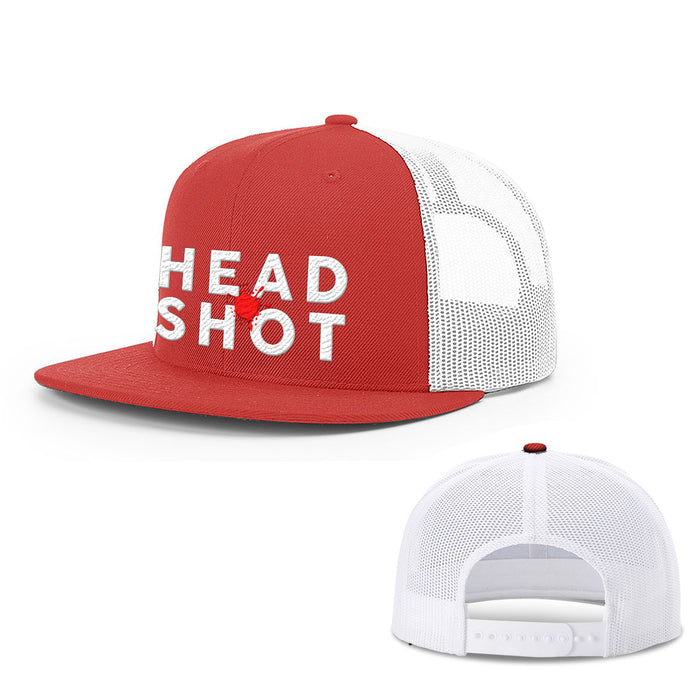 Snapback Flatbill / Red and White / One Size