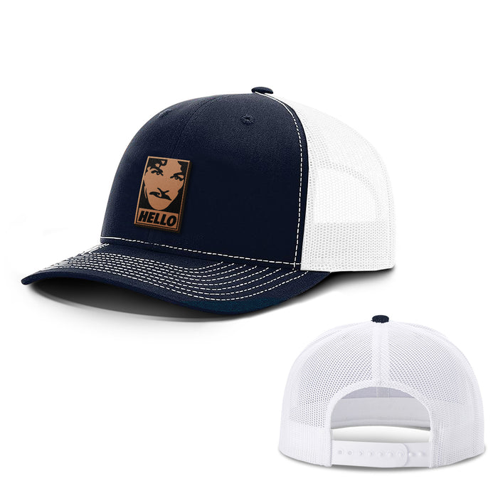 Snapback Trucker / Navy and White / One Size