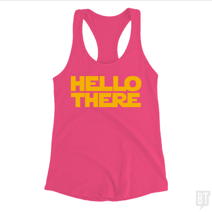 Women's Racerback Tank / Heliconia / S