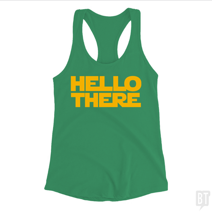 Women's Racerback Tank / Green / S