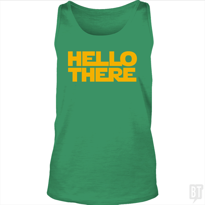 Unisex Ringspun Tank / Green / S