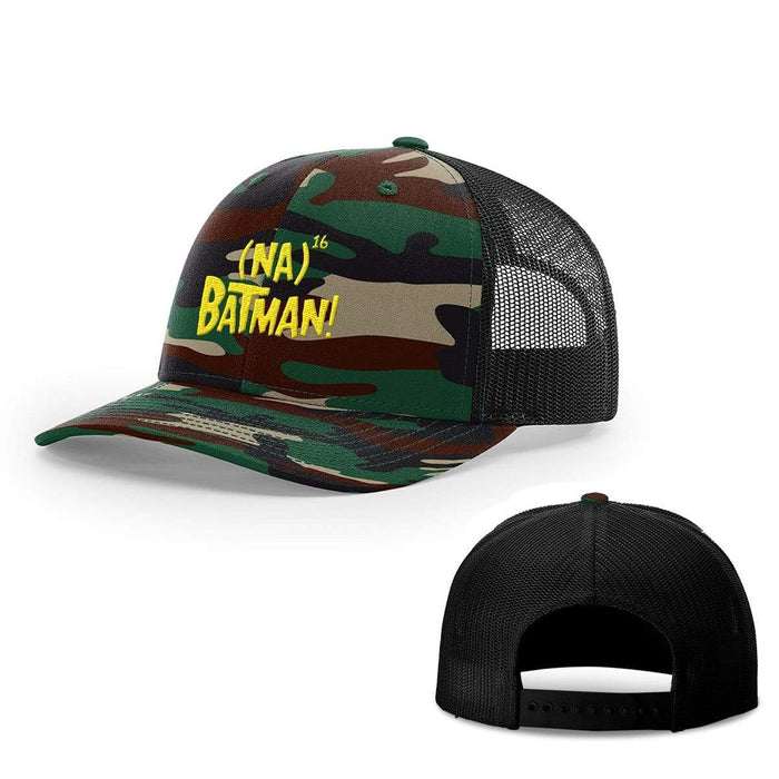 Snapback Trucker / Green Camo and Black / One Size
