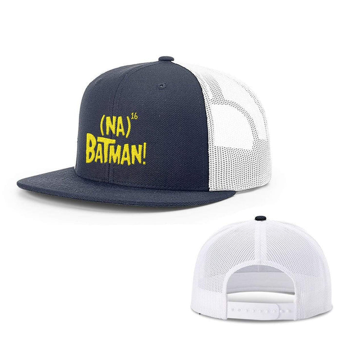Snapback Flatbill / Navy and White / One Size