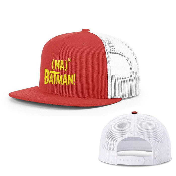 Snapback Flatbill / Red and White / One Size