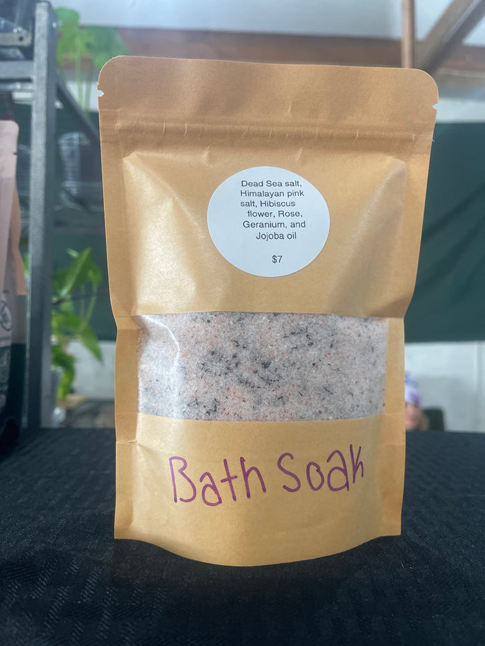 Hibiscus Rose bath soak