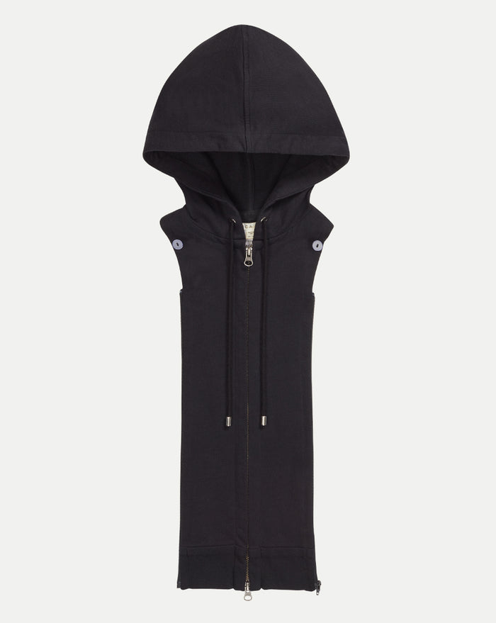 Veronica Beard Hoodie Dickey - Black
