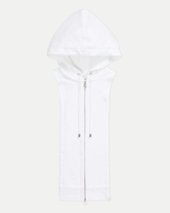 Veronica Beard Hoodie Dickey - White