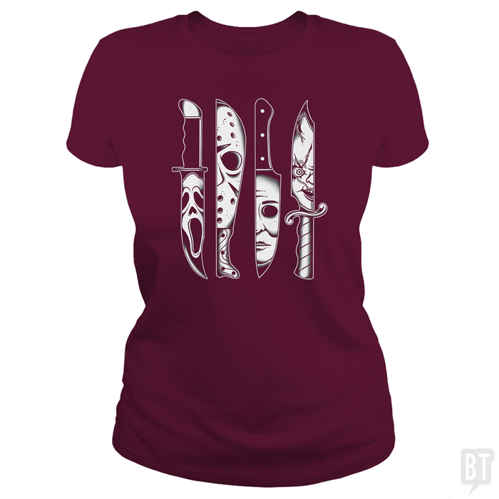 Classic Ladies Tee / Maroon / S
