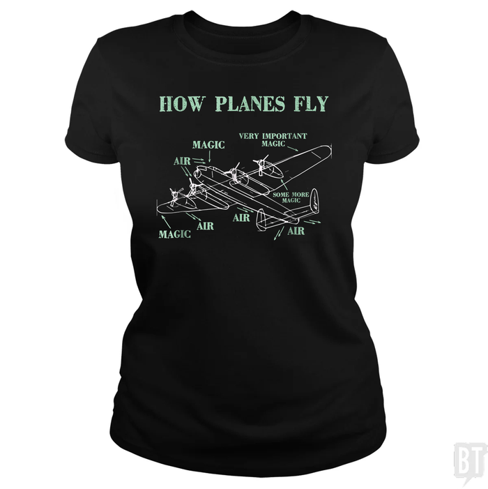 Classic Ladies Tee / Black / S