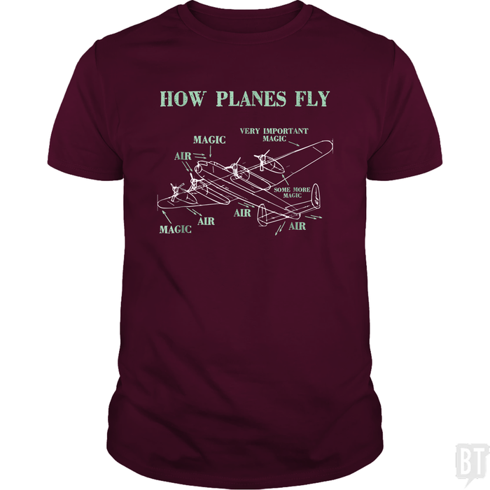 Classic Guys / Unisex Tee / Maroon / S