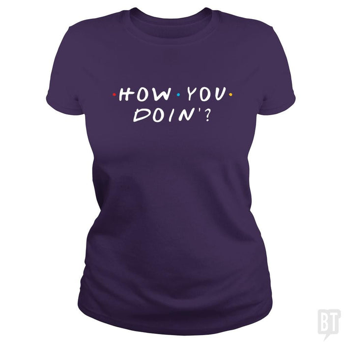 Classic Ladies Tee / Purple / S