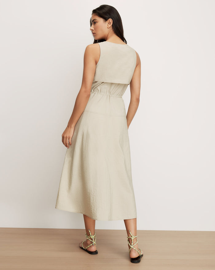 Veronica Beard Hughes Midi Dress - Pistachio