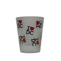 I <3 DC Frosted Shot Glass