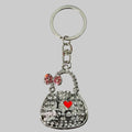 I <3 DC Studded Purse Keychain.