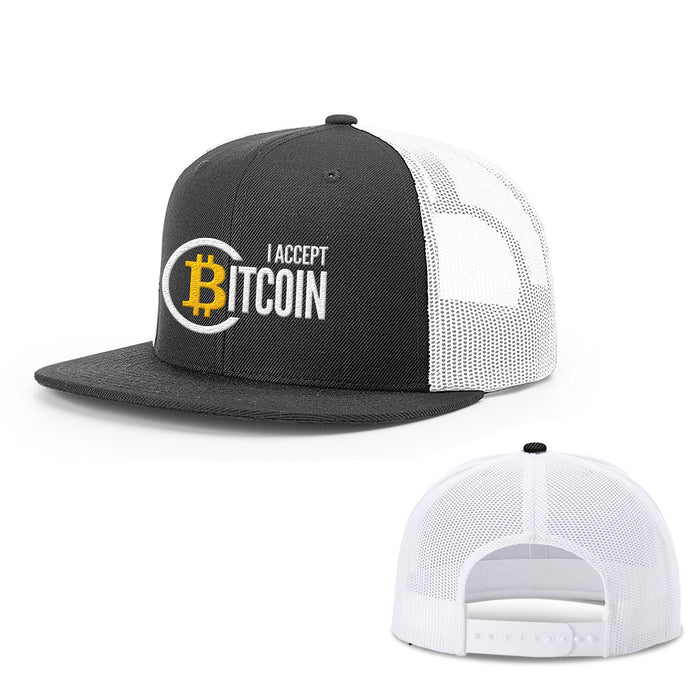 Snapback Flatbill / Black and White / One Size