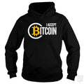 SunFrog-Busted BustedTees Hoodie / Black / S I Accept Bitcoin
