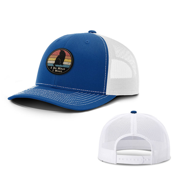 Snapback Trucker / Royal Blue and White / One Size