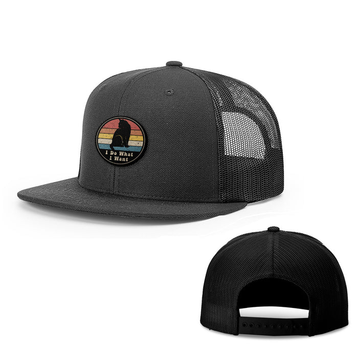 Snapback Flatbill / Full Black / One Size