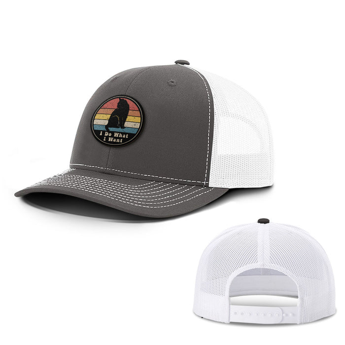 I Do What I Want Patch Hats - BustedTees.com